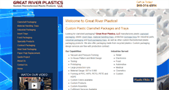 Desktop Screenshot of greatriverplastics.com